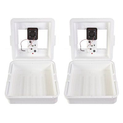 Little Giant 9300 Digital Still Air Incubator w/ LCD Display, 41 Eggs (2 Pack)