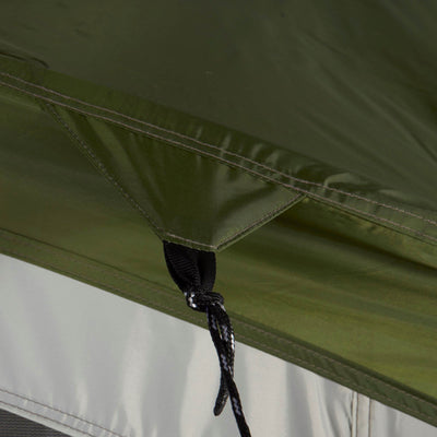 Wenzel Klondike 16x11' 8 Person Screen Room Camping Tent, Green (Incomplete)