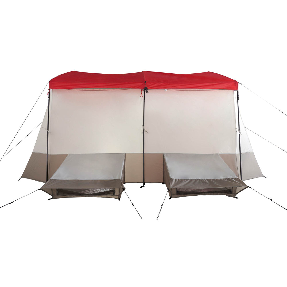 Wenzel Kodiak 12 x 14 9 Person Family Camping Tent w/ divider, Red (Open Box)