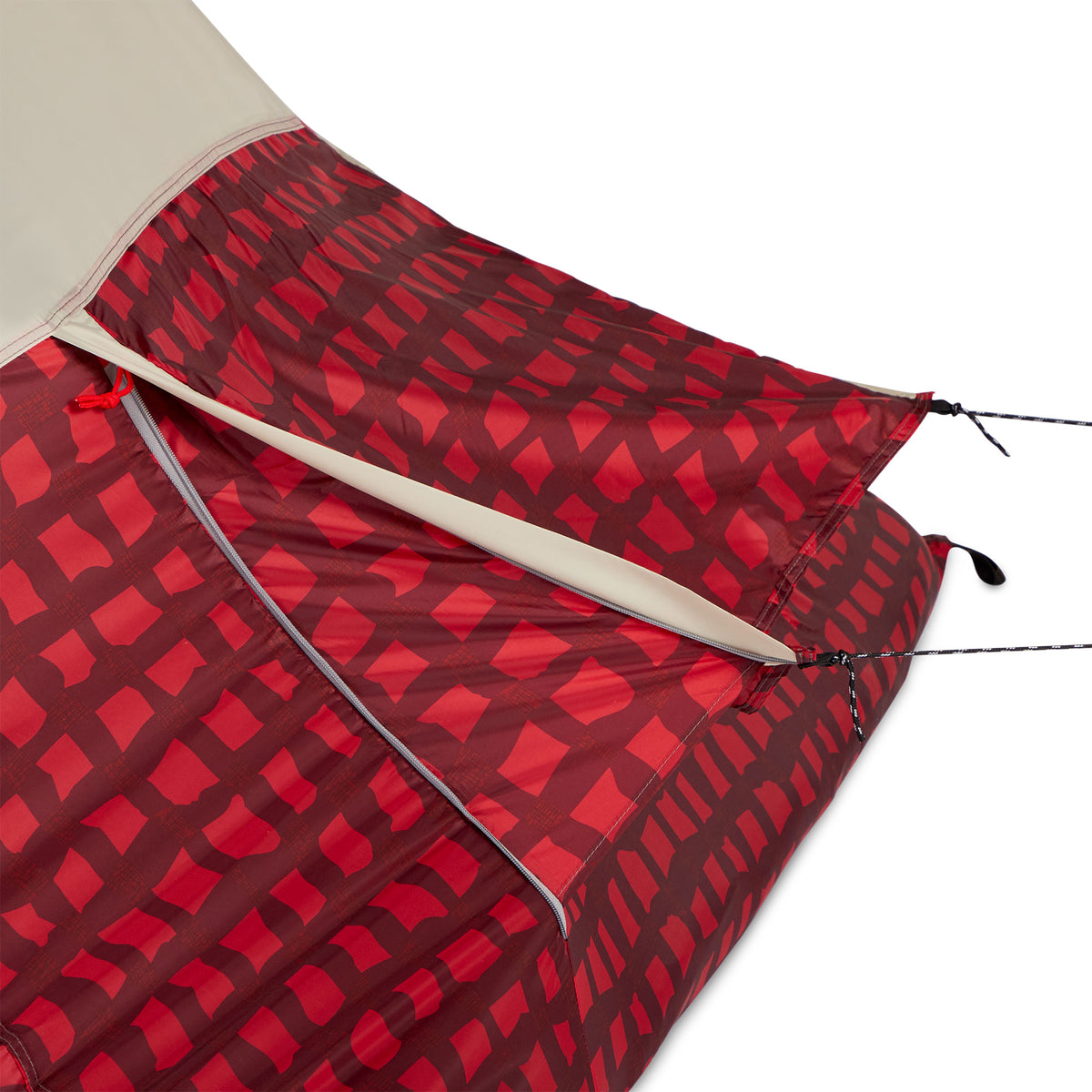 Wenzel Shenanigan 5 Person Teepee Camping Tent, Red Buffalo Plaid (Used)