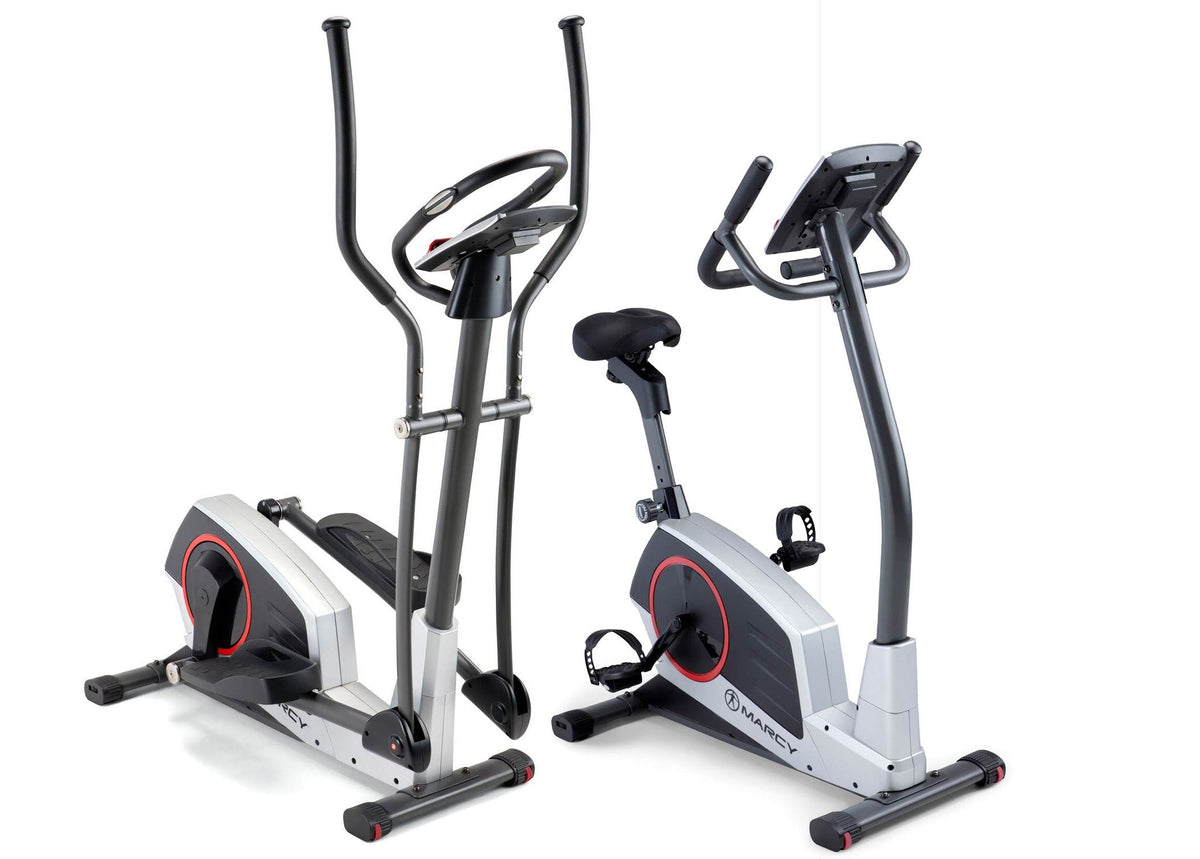 Marcy Regenerating Magnetic Cardio Fitness Combo Stationary Bike + Elliptical
