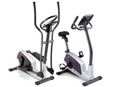 Marcy Regenerating Magnetic Cardio Fitness Combo Stationary Bike + Elliptical