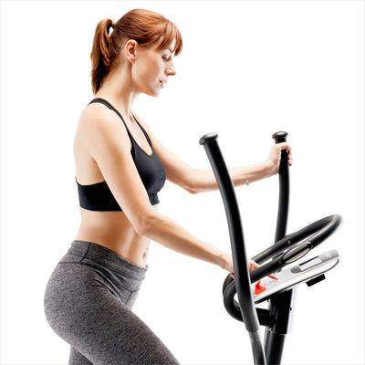 Marcy Regenerating Magnetic Cardio Fitness Combo Stationary Bike + Elliptical