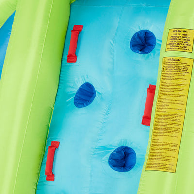 Kahuna Mega Blast Inflatable Kiddie Pool and Slide Water Park (Open Box)