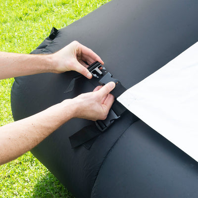Banzai Toss Like A Boss Pong Lawn Game & Airflowz Inflatable Projection Screen