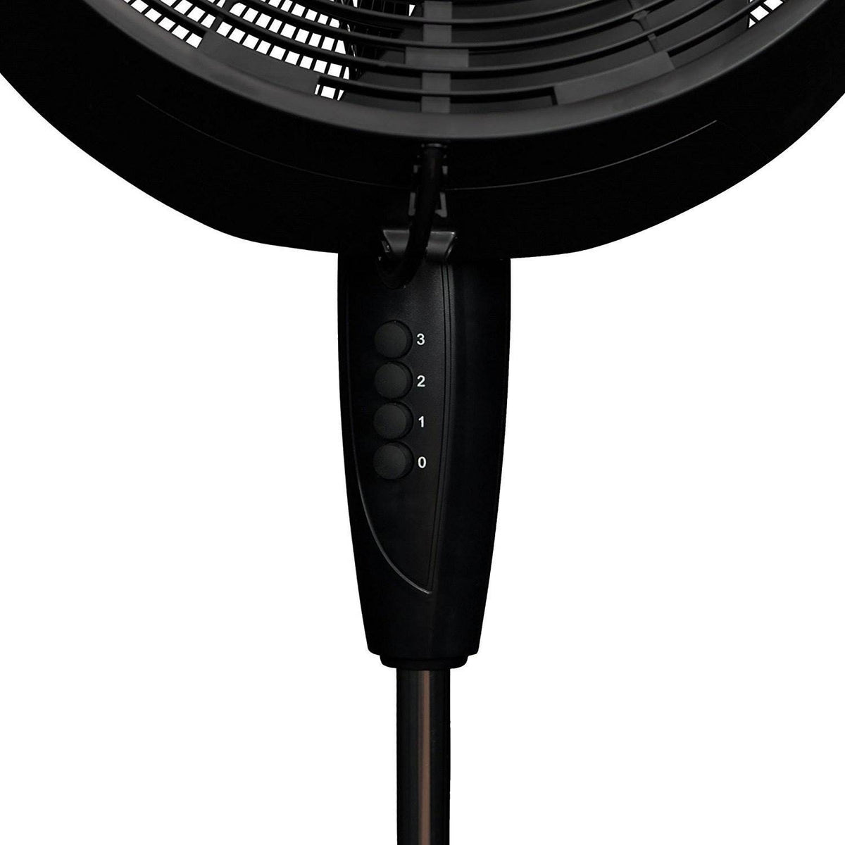 NewAir 18 In Ultra Quiet 3 Speed Outdoor Oscillating Misting Fan, Black (Used)