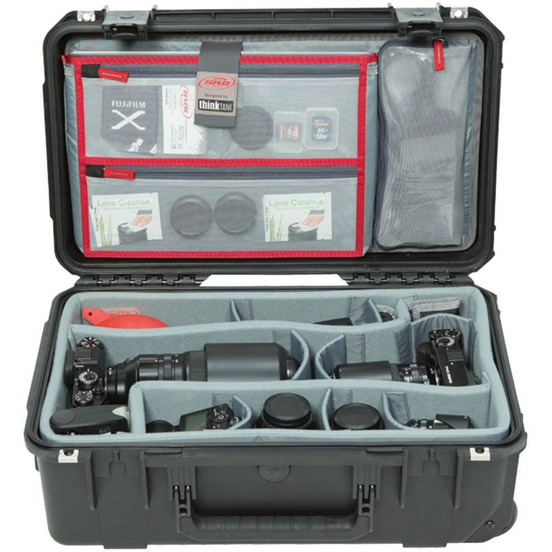 SKB Cases iSeries Case w/Think Tank Designed Photo Dividers and Lid Organizer