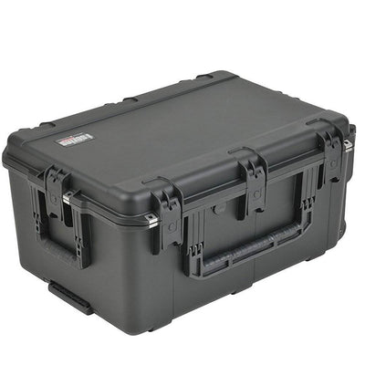 SKB Cases Hard Plastic Mil-Std Waterproof Utility Electronics Case with Wheels