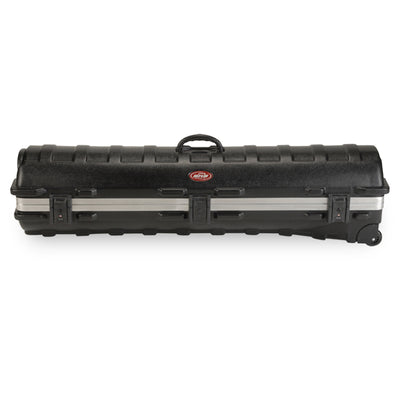 SKB Standard Hard Shell Plastic Wheeled Golf Bag Travel Case, Black(Open Box)