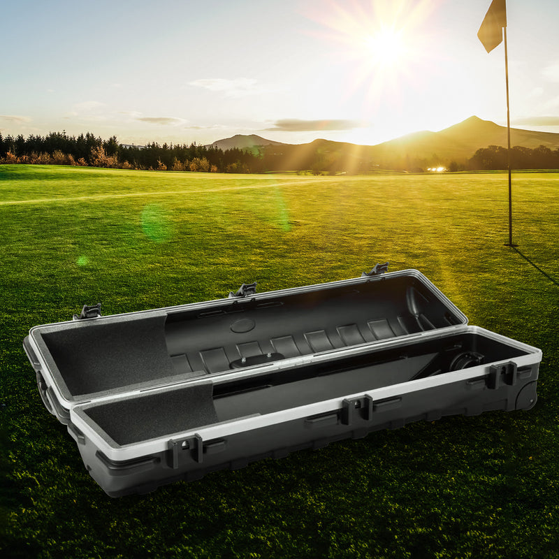 SKB Cases Standard Hard Shell Plastic Storage Wheeled Golf Carrier (Open Box)