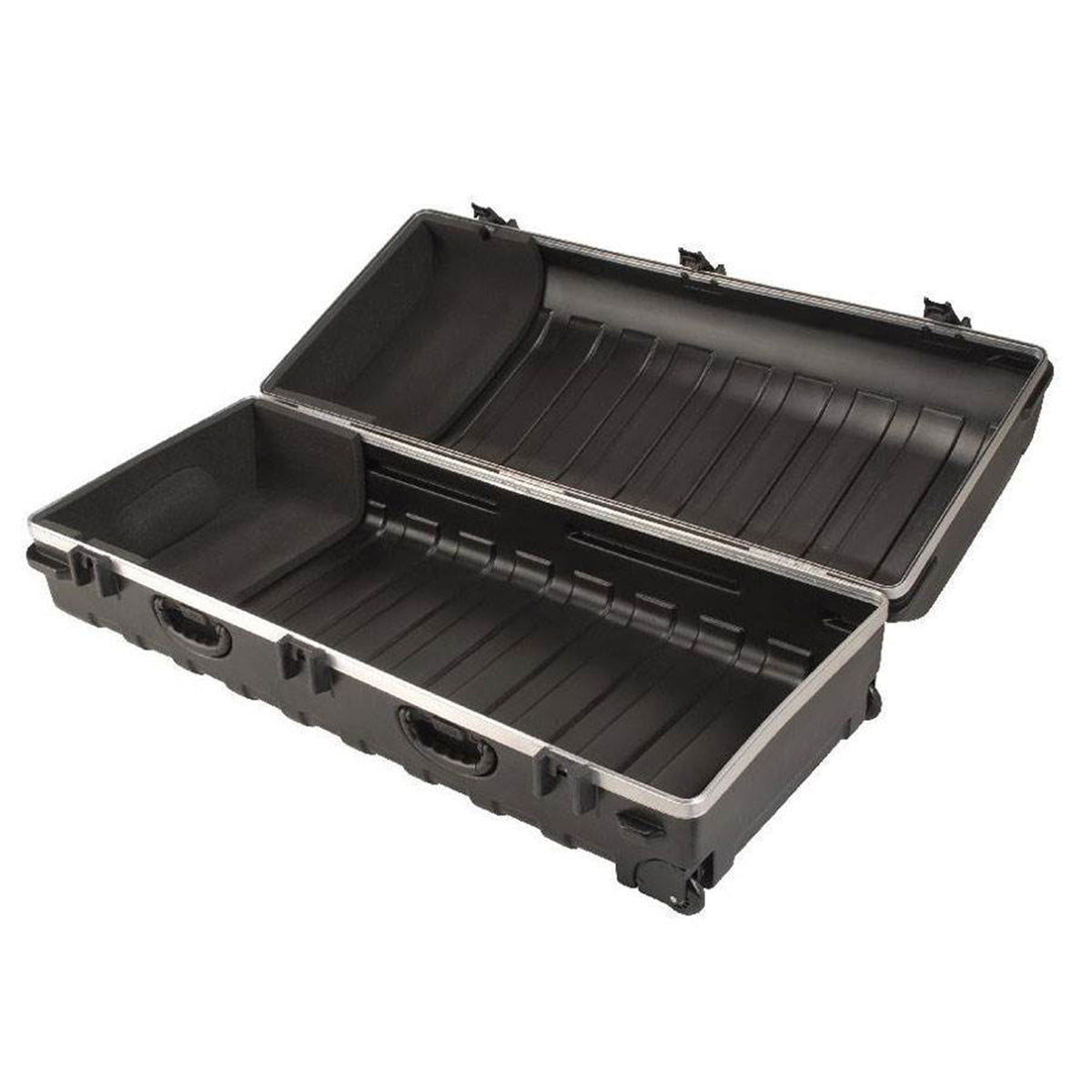 SKB Cases Double ATA Standard Hard Plastic Storage Wheeled Golf Bag Travel Case - VMInnovations