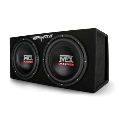 MTX 12-Inch 2000-Watt Max Car Audio Dual Loaded Subwoofer Enclosure (For Parts) - VMInnovations