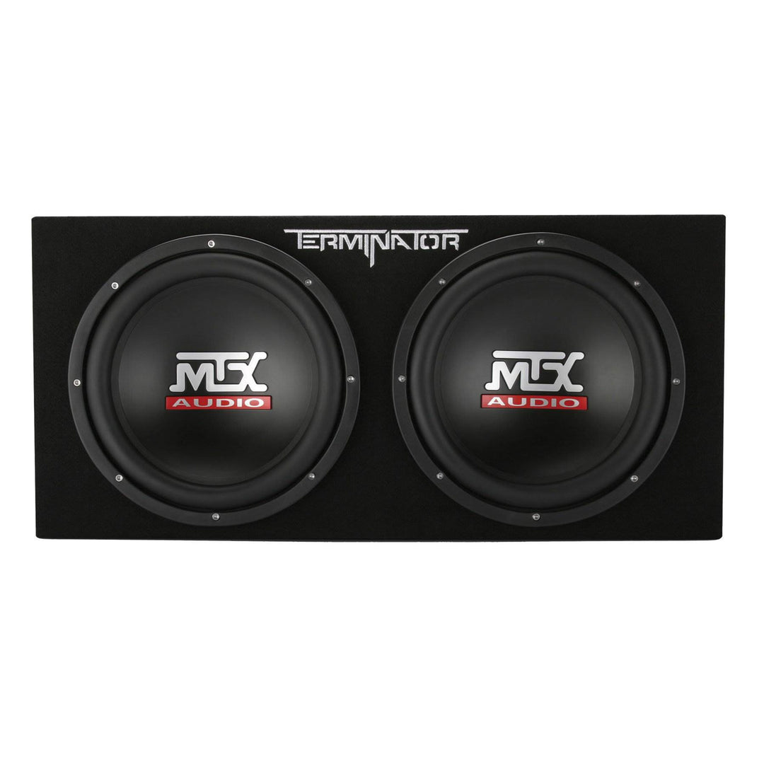 MTX 12-Inch 2000-Watt Max Car Audio Dual Loaded Subwoofer Enclosure (For Parts)