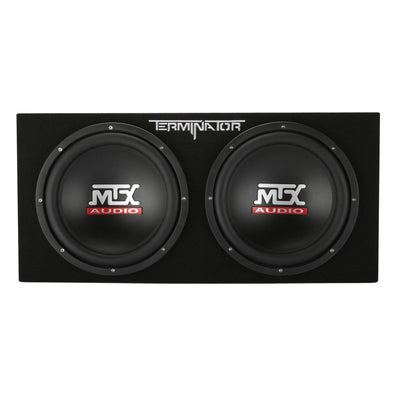 MTX 12-Inch 2000-Watt Max Car Audio Dual Loaded Subwoofer Enclosure (For Parts) - VMInnovations
