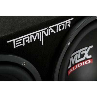 MTX TNE212DV 12-Inch 2000-Watt Max Car Audio Dual Loaded Subwoofer Box Enclosure