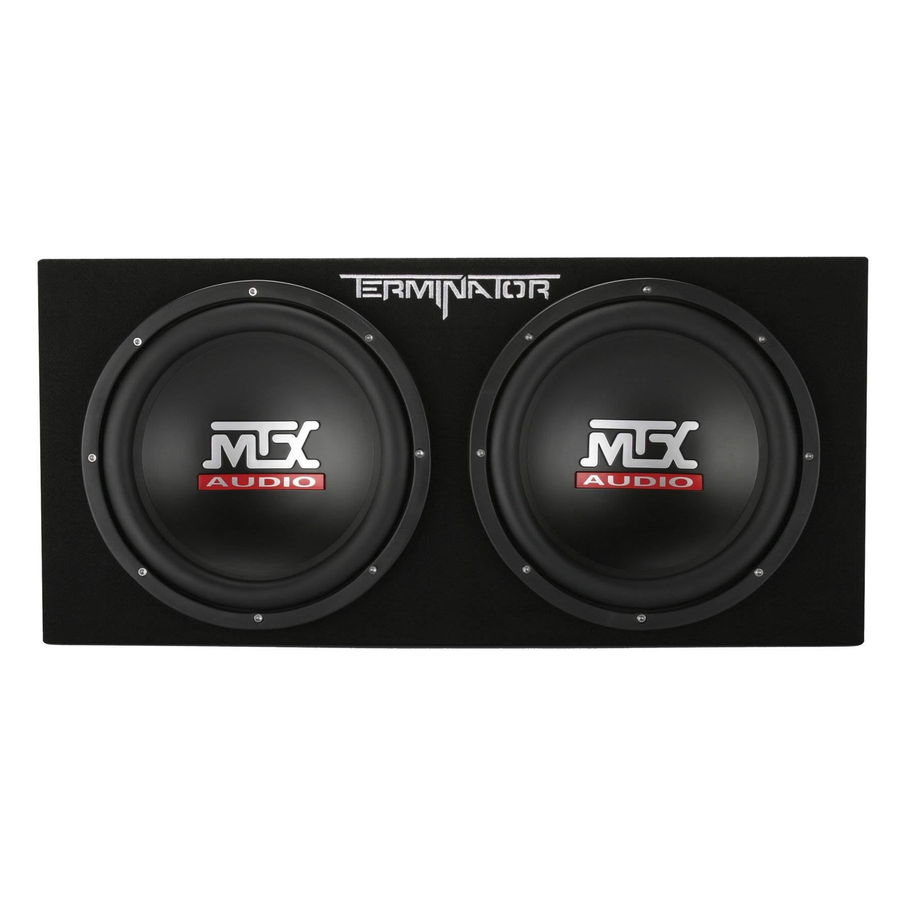 MTX TNP212DV 12-Inch 2000-Watt Dual Loaded Subwoofer Enclosure with Amplifier - VMInnovations