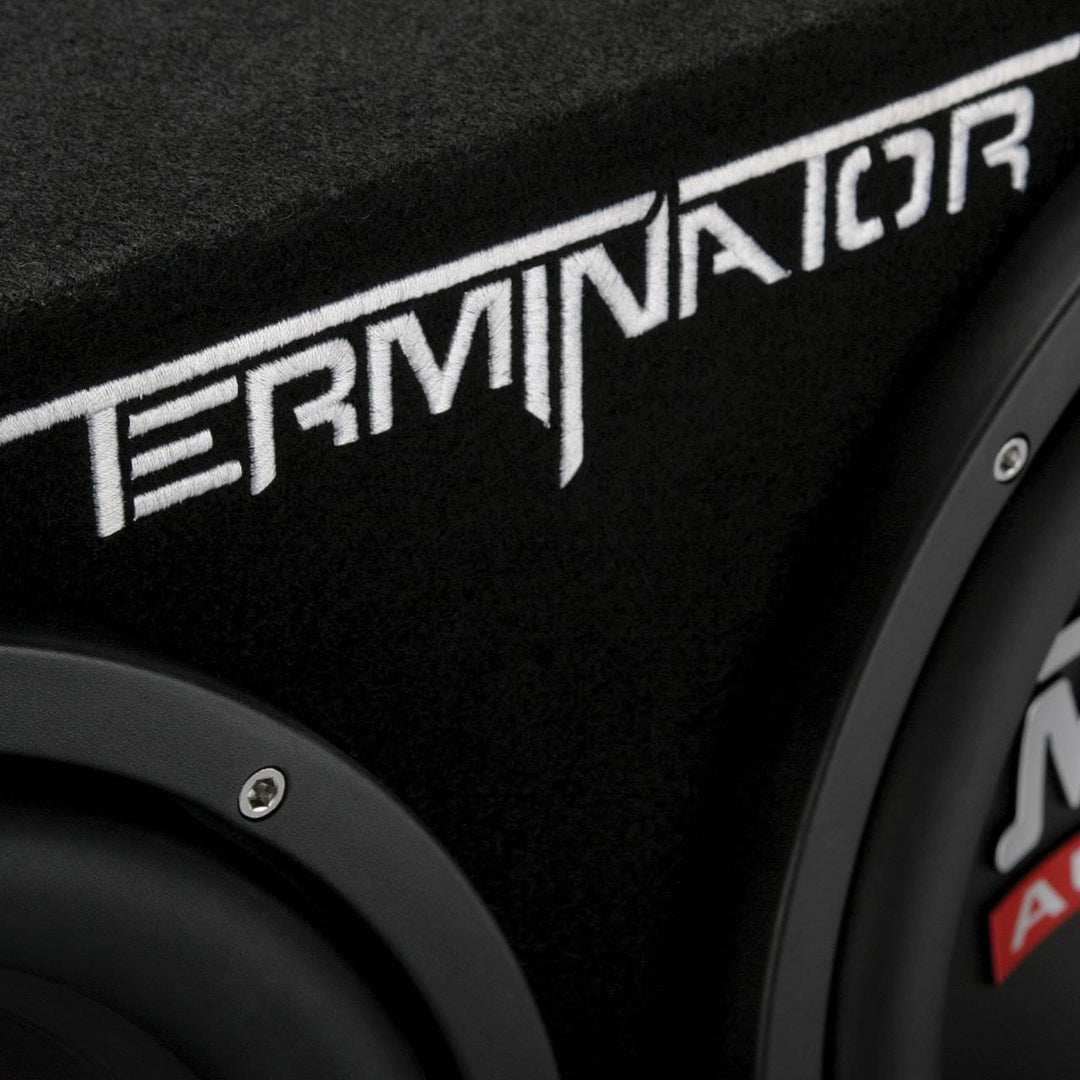 MTX 12-Inch 2000-Watt Dual Loaded Subwoofer Enclosure with Amplifier (Open Box) - VMInnovations