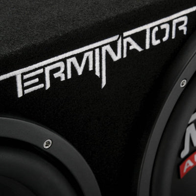 MTX TNP212DV 12-Inch 2000-Watt Dual Loaded Subwoofer Enclosure with Amplifier - VMInnovations