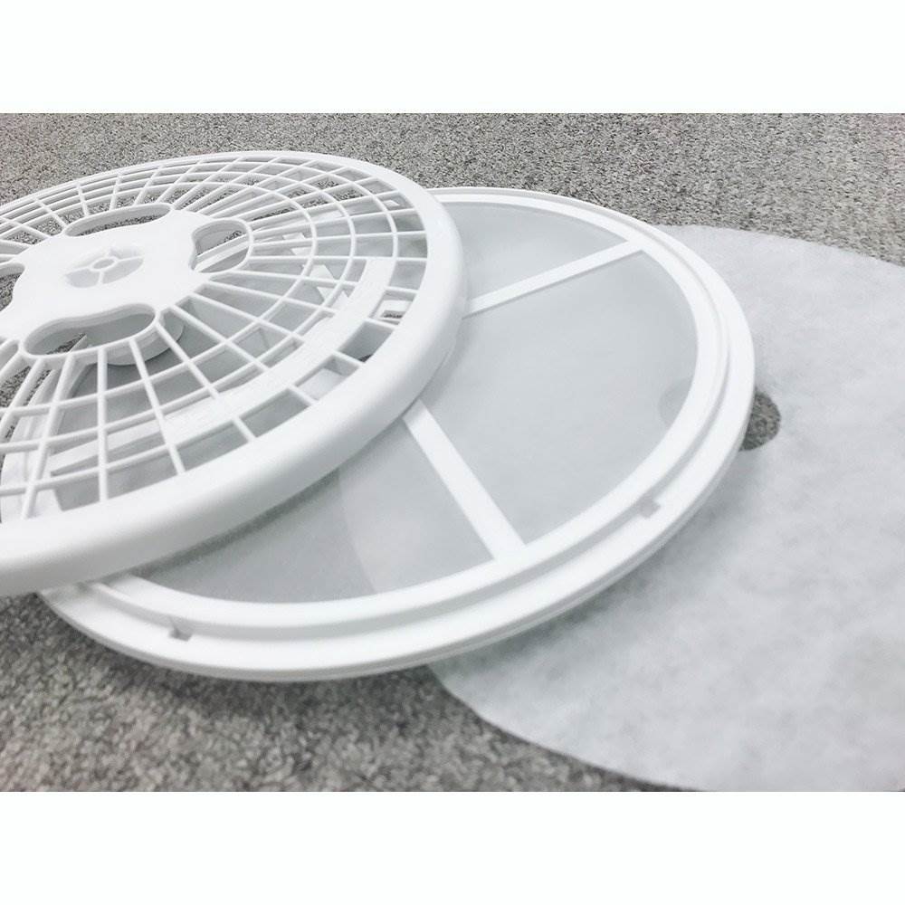 Panda 3.75 Cubic Ft Compact Laundry Front Load Electric Dryer, White (For Parts)