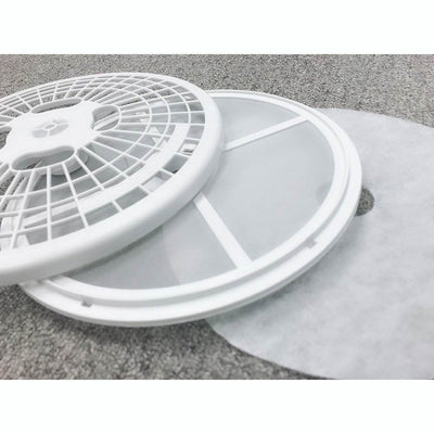 Panda 3.75 Cubic Ft Compact Laundry Front Load Electric Dryer, White (For Parts)
