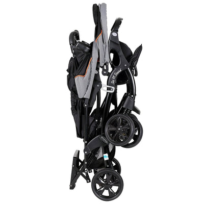 Baby Trend Dual Sit-n-Stand Toddler/Baby Stroller, Millennium Orange (Open Box)