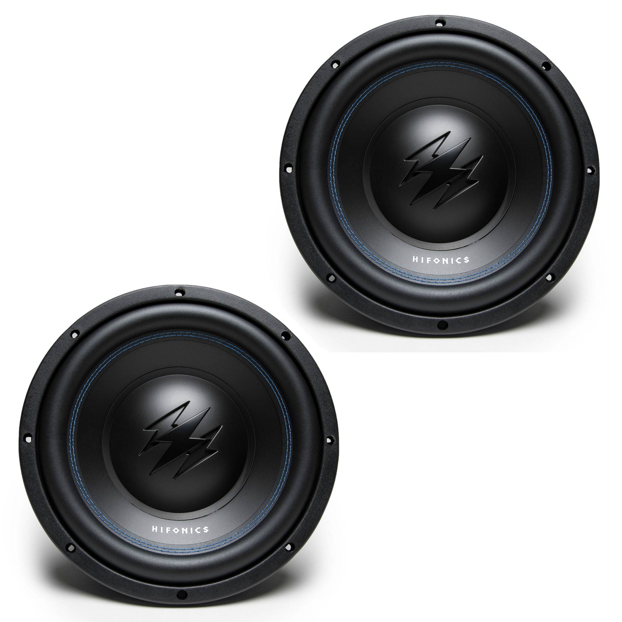 2) Hifonics TW10D2 Titan 800W 10 Inch Dual 2 Ohm High Power Car Audio Subwoofers