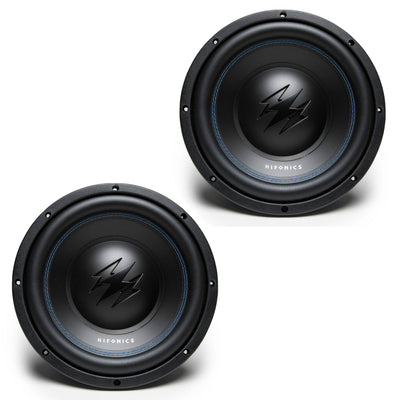 2) Hifonics TW10D2 Titan 800W 10 Inch Dual 2 Ohm High Power Car Audio Subwoofers