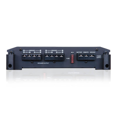 Alpine 600 Watt Max 4 Channel Bass EQ Class A/B Car Audio Amplifier (Open Box)