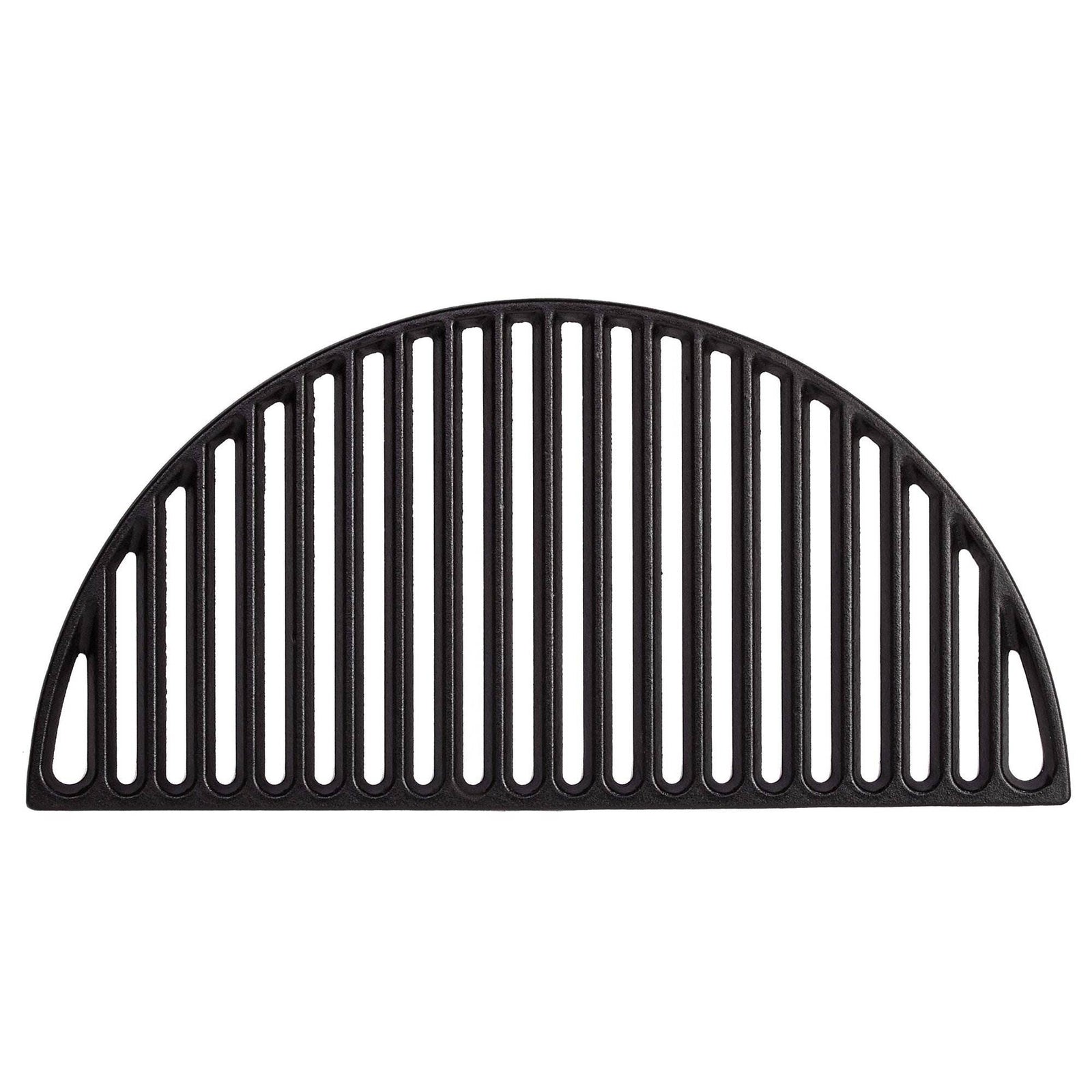 Kamado Joe Big Joe Half Moon Cast Iron Grill Grate Cooking Rack, Black(Open Box) - VMInnovations