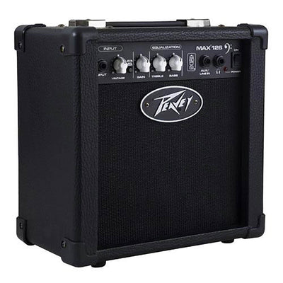 Peavey Max 126 6.5" Compact Vented 10W Bass Guitar Combo Amp + 10' Cable