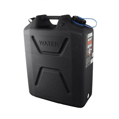 Wavian USA 5 Gal Plastic Water Jug Can with 5 Gal 20L Jerry Can Mounting System - VMInnovations