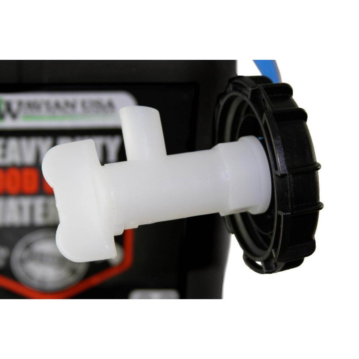 Wavian USA 5 Gal Plastic Water Jug Can with 5 Gal 20L Jerry Can Mounting System - VMInnovations