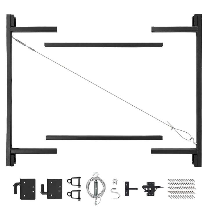 Adjust-A-Gate Steel Frame Gate Building Kit, 36"-60 Inch Wide Opening (2 Pack)