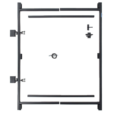 Adjust-A-Gate Steel Frame Gate Kit 36"-60" Wide Opening Up To 7' High(Open Box)