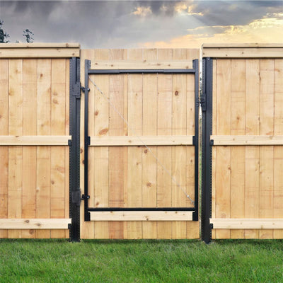 Adjust-A-Gate Steel Frame Gate Building Kit, 36"-60" Wide Opening 7' High (Used) - VMInnovations
