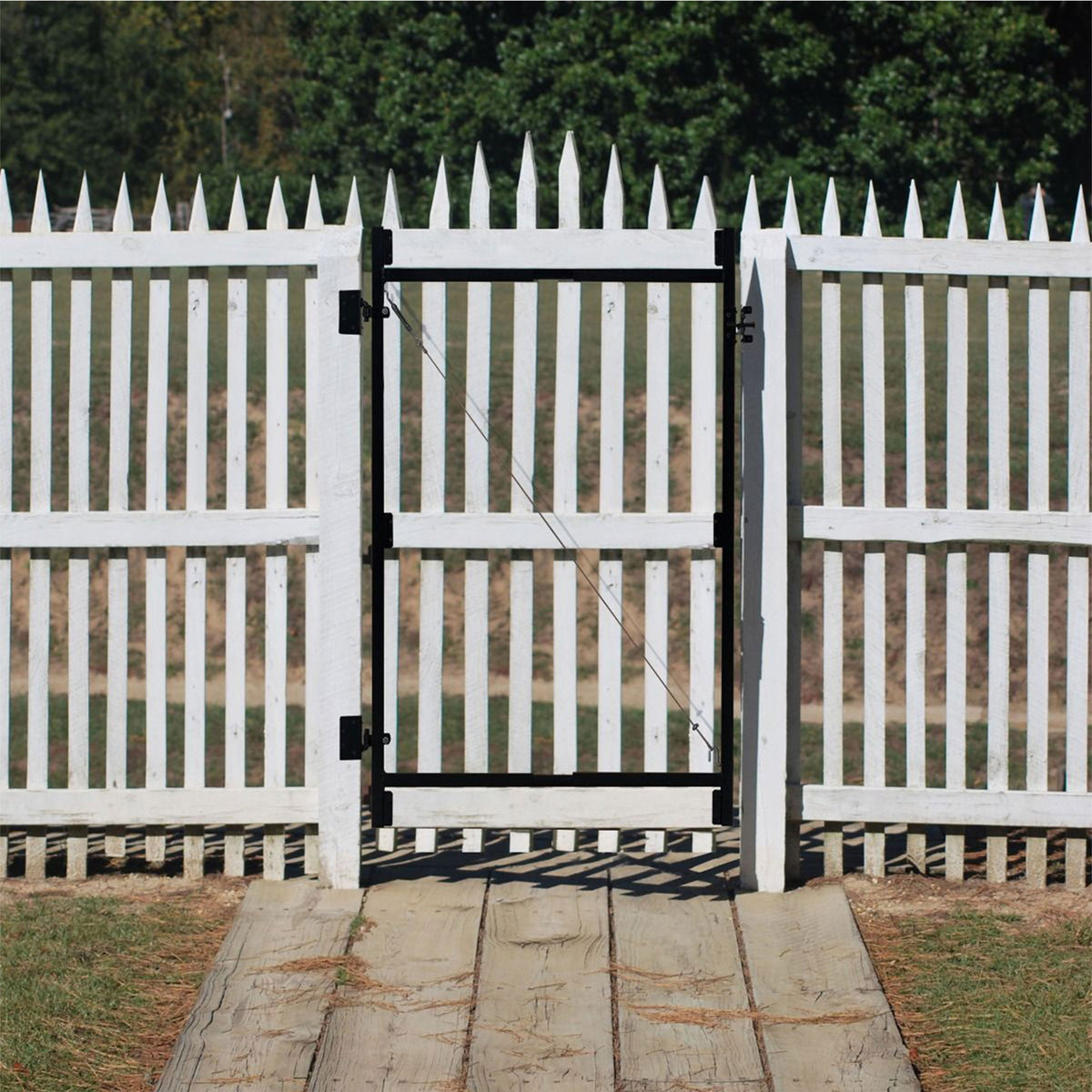 Adjust-A-Gate Steel Frame Gate Kit 36"-60" Wide Opening Up To 7' High(Open Box)