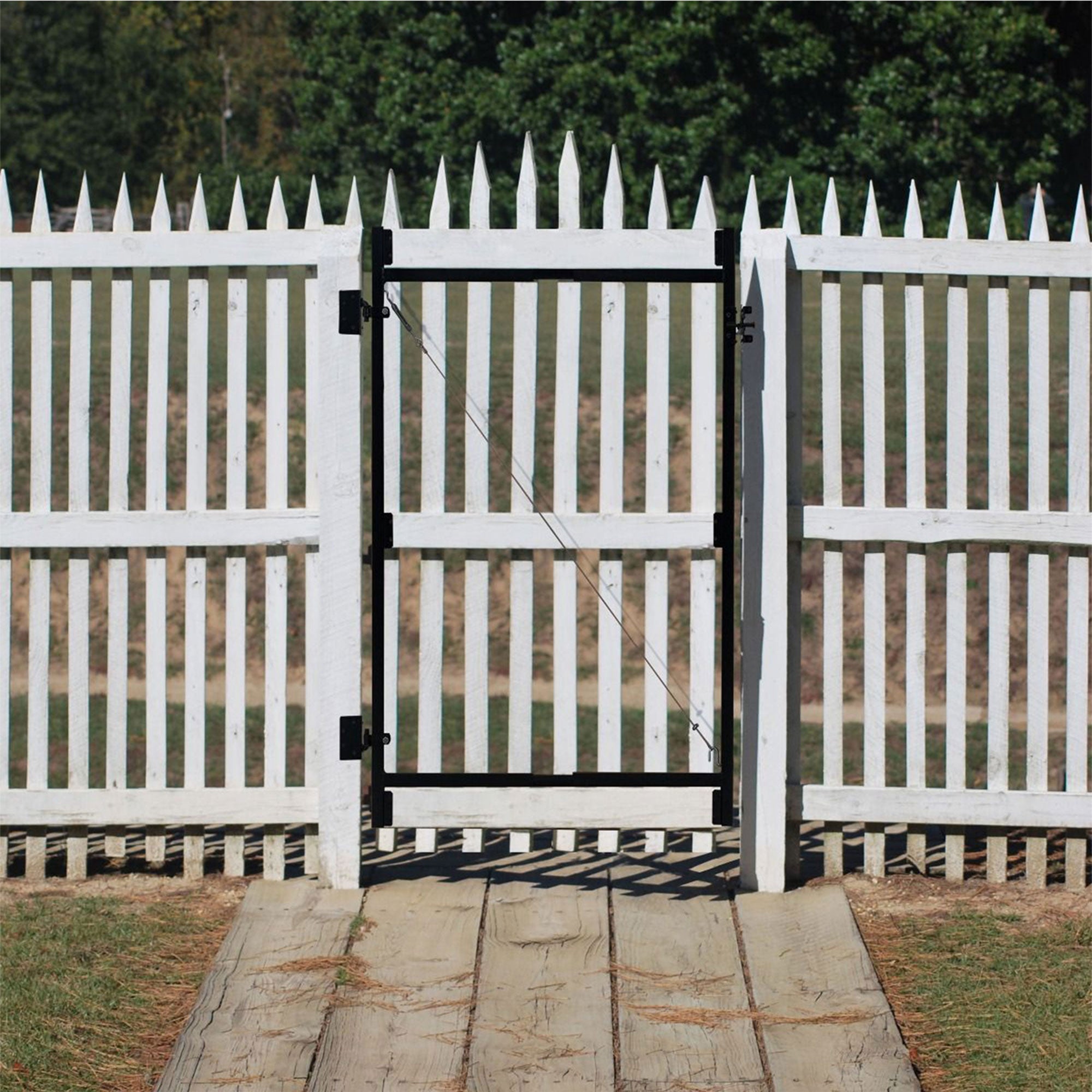 Adjust-A-Gate Steel Frame Gate Building Kit, 36"-60" Wide Opening 7' High (Used) - VMInnovations
