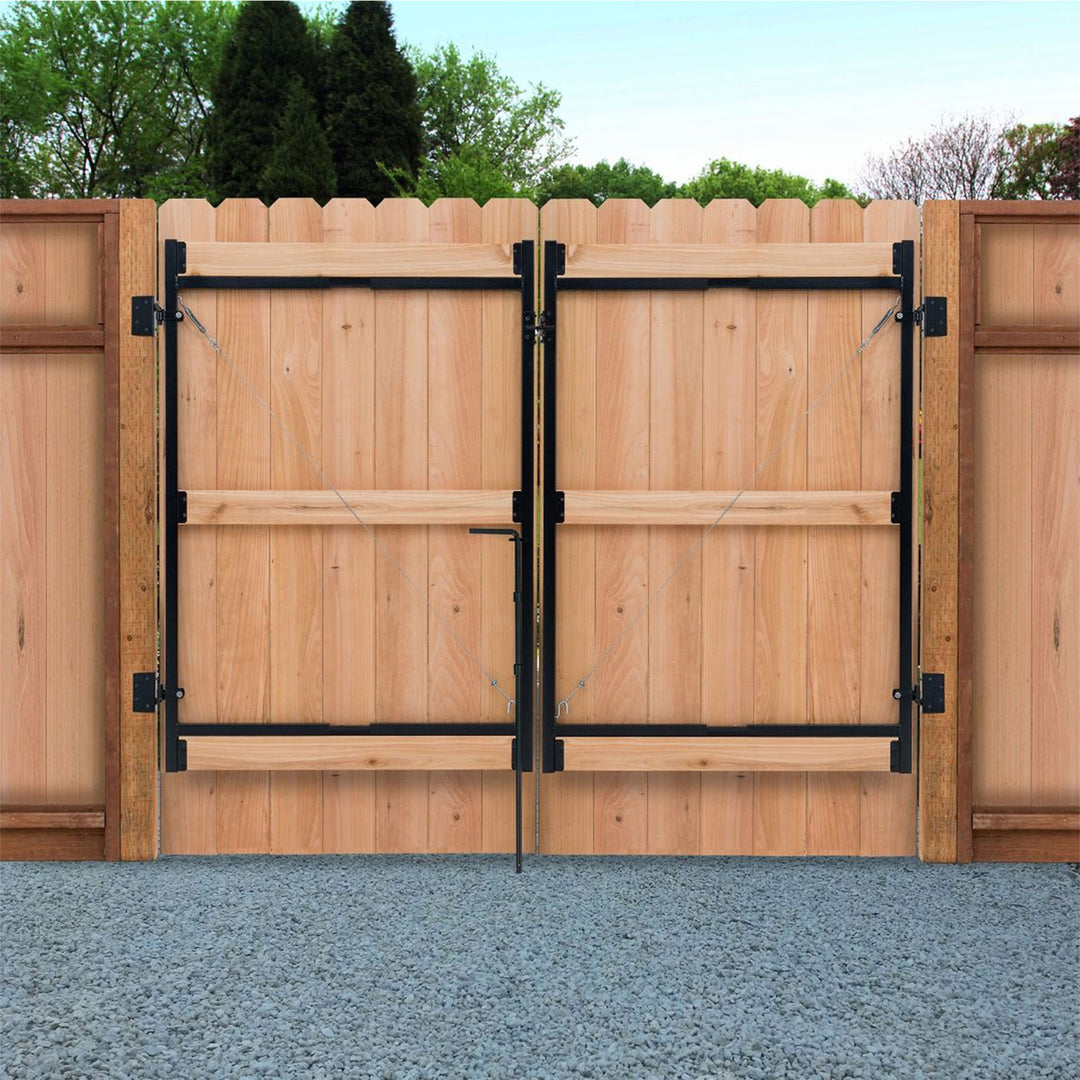 Adjust-A-Gate Steel Frame Gate Building Kit, 36"-60" Wide Opening Up To 7' High