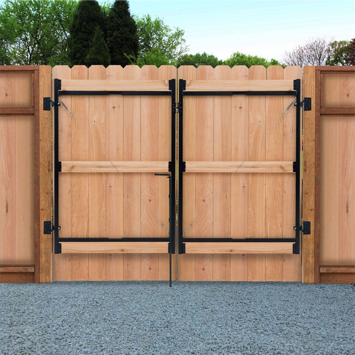 Adjust-A-Gate Steel Frame Gate Building Kit, 36"-60" Wide Opening Up To 7' High