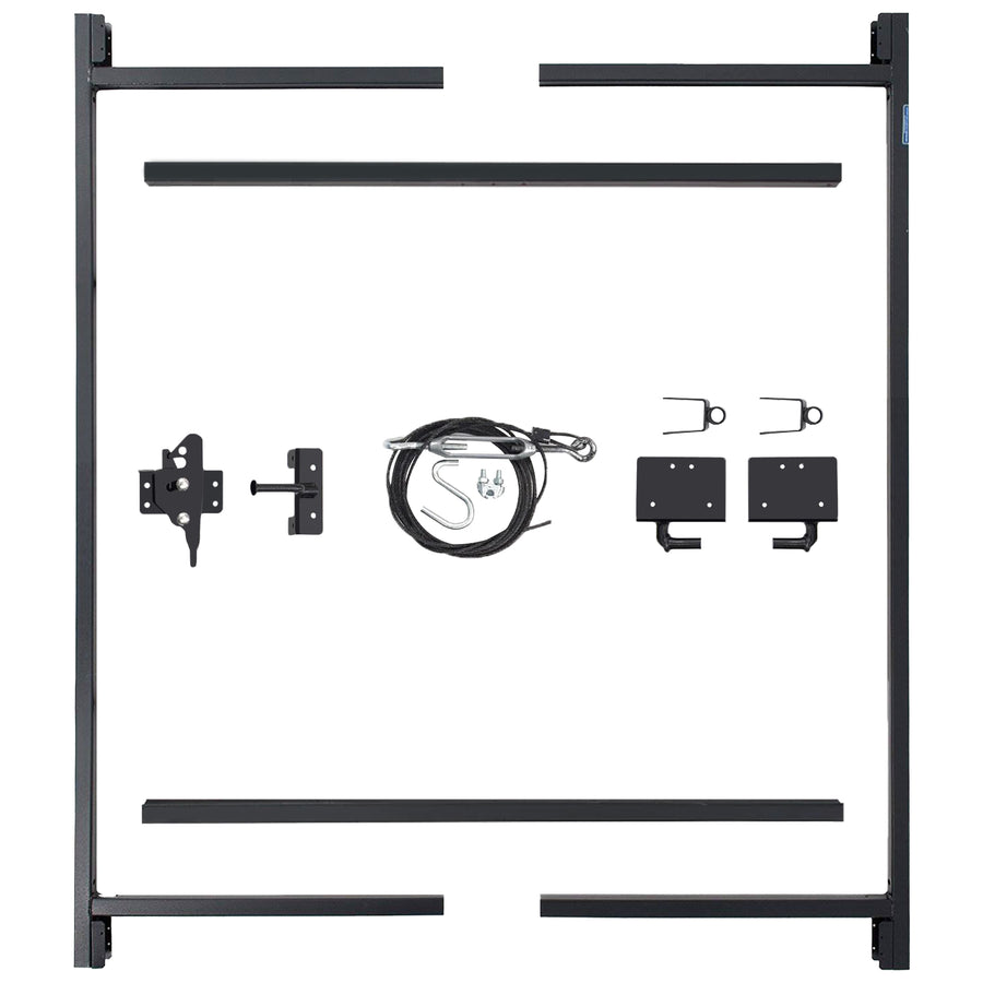 Adjust-A-Gate Steel Gate Building Kit, 60"-96" Wide Opening Up To 5' High (Used) - VMInnovations