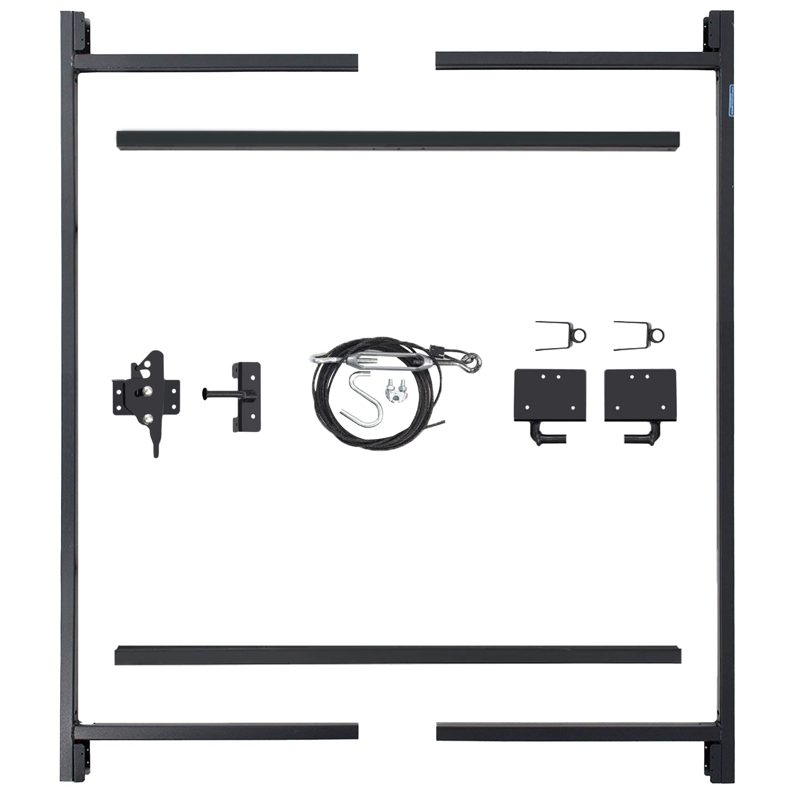 Adjust-A-Gate Gate Building Kit, 60"-96" Wide Opening Up To 5' High (For Parts) - VMInnovations