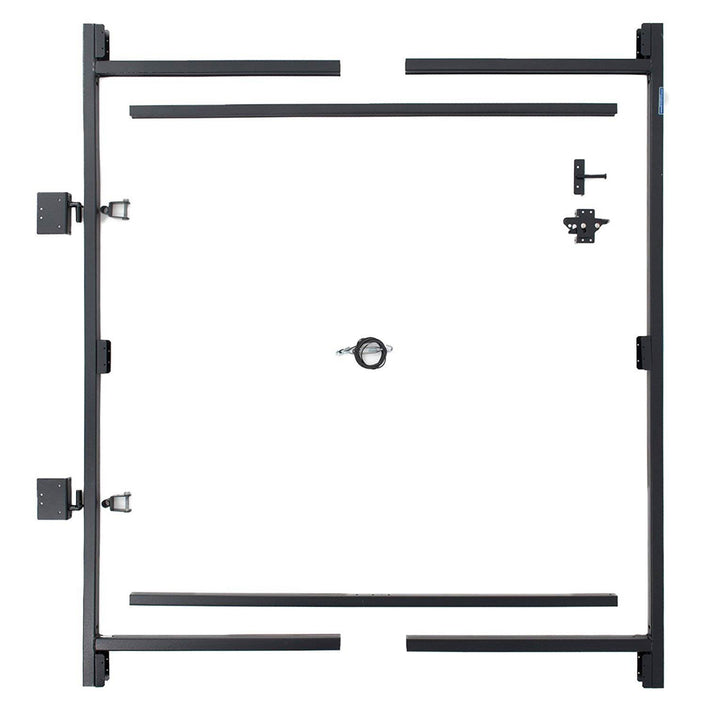 Adjust-A-Gate Steel Frame Gate Building Kit, 60"-96" Wide, 6' High (4 Pack)