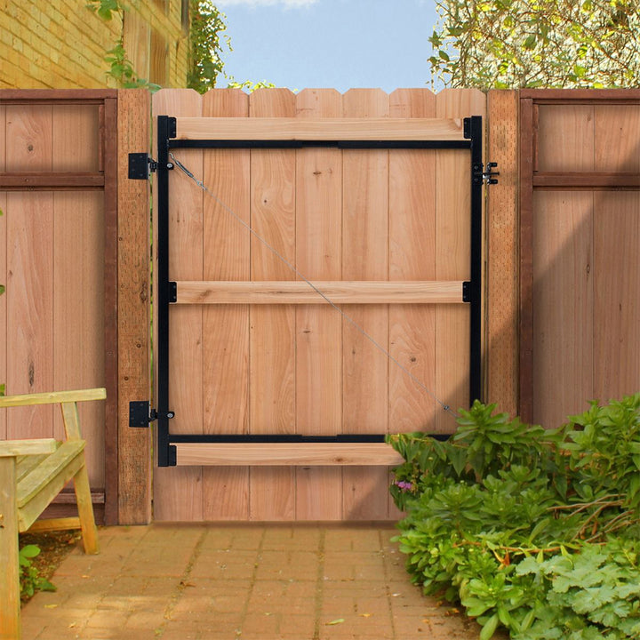 Adjust-A-Gate Steel Frame Gate Building Kit, 60"-96" Wide, 6' High (3 Pack)