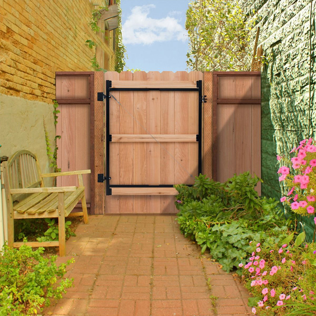 Adjust-A-Gate Steel Frame Gate Building Kit, 60-96" Wide Opening Up To 6' (Used) - VMInnovations