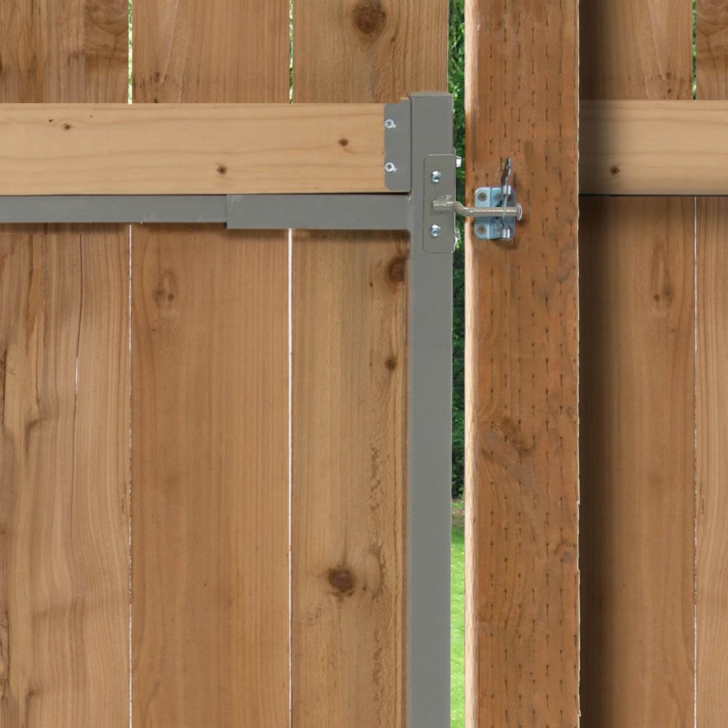 Adjust-A-Gate Steel Frame Gate Kit, 36"-72" Wide Opening Up To 6' High(Open Box) - VMInnovations