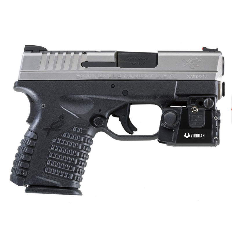 Viridian C5L 1 Mile Range Handgun Laser Sight and Tactical Gun Light w/ Holster