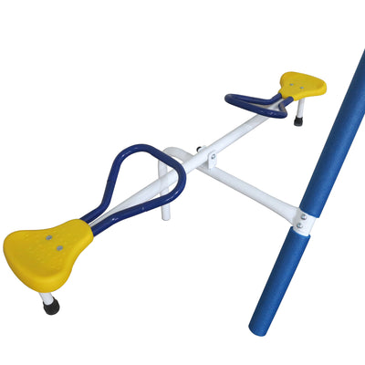 XDP Recreation Playground Play Swing Set with Slide & Ground Anchor Kit (2 Pack)