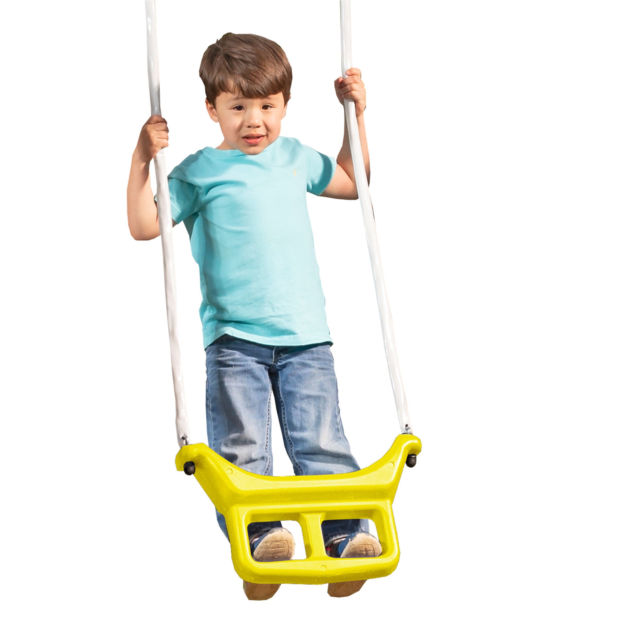 XDP Recreation Playground Play Swing Set with Slide & Ground Anchor Kit (2 Pack)