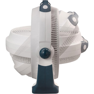 Lasko Wind Machine 20 Inch 3 Speed Cooling Pivoting Head Floor Fan, Gray (Used)