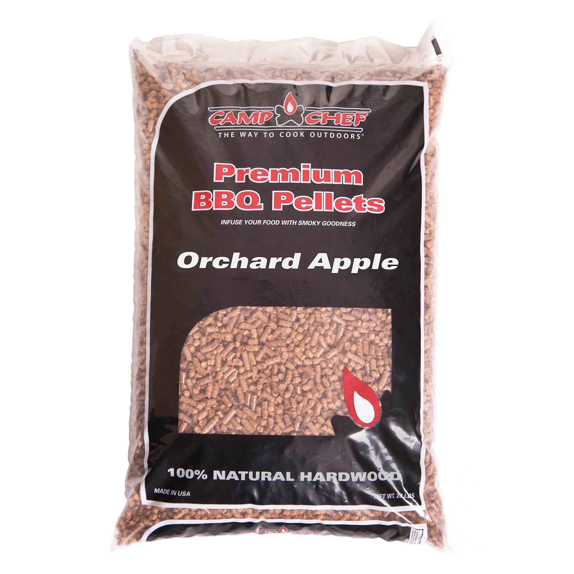 Camp Chef Smoker Grill Premium Orchard Apple Hardwood Pellets, 20 lbs (2 Pack)